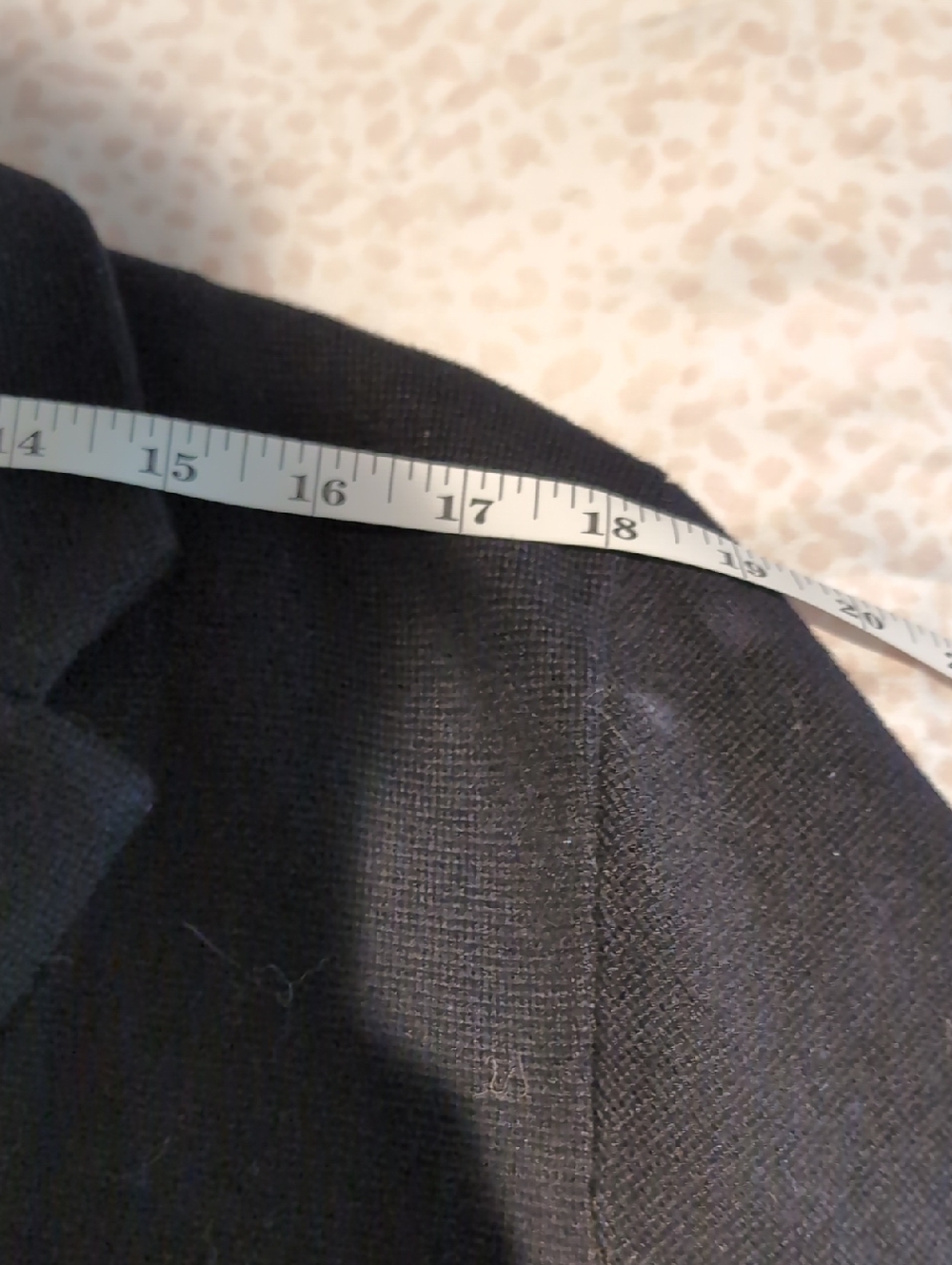 JCrew Sweater Knit Blazer, Black, L - Picture 5 of 7